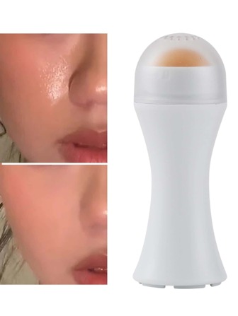 Oil Absorbing Face Roller, 1pc Volcanic Oil Absorbing Stone Roller, Daily Use Reusable Oil Control Natural Stone Facial Skin Care Tools For Facial Cleansing Without Removing Makeup, Shrinking Pores, For Female Girls, At-Home Or On-The-Go Massage Beauty Accessories,Skincare,Room Decor,Home Decor,Bedroom Decor,Bathroom,Christmas Gifts,Bathroom Decor,Travel,Travel Stuff,Wedding,Christmas Party,Mom Gifts,Home,Room,House Decor,Christmas Gift,Gifts For Mom,Birthday,Pink Room Decor,Living Room Decor,Bedroom,Gifts For Men,Dad Gifts,Mushroom,New Years,Mom,Accessories,Gifts For Dad,Friends,Funny Gift