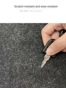 1pc Non-slip Felt Placemat, Gaming Mouse Pad, Desk Pad For Students Anti-slip Cover - Multicolor - View 9