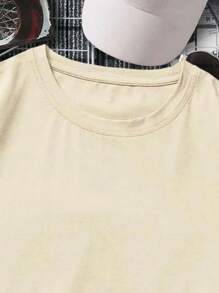 Men T-Shirts - 米色 - 查看 2