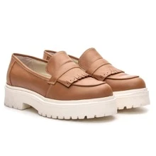 Women Wedges & Flatform - 鏽棕色 - 查看 1