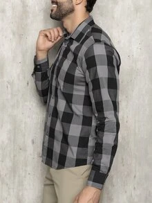 Men Shirts - Negro - Ver 2