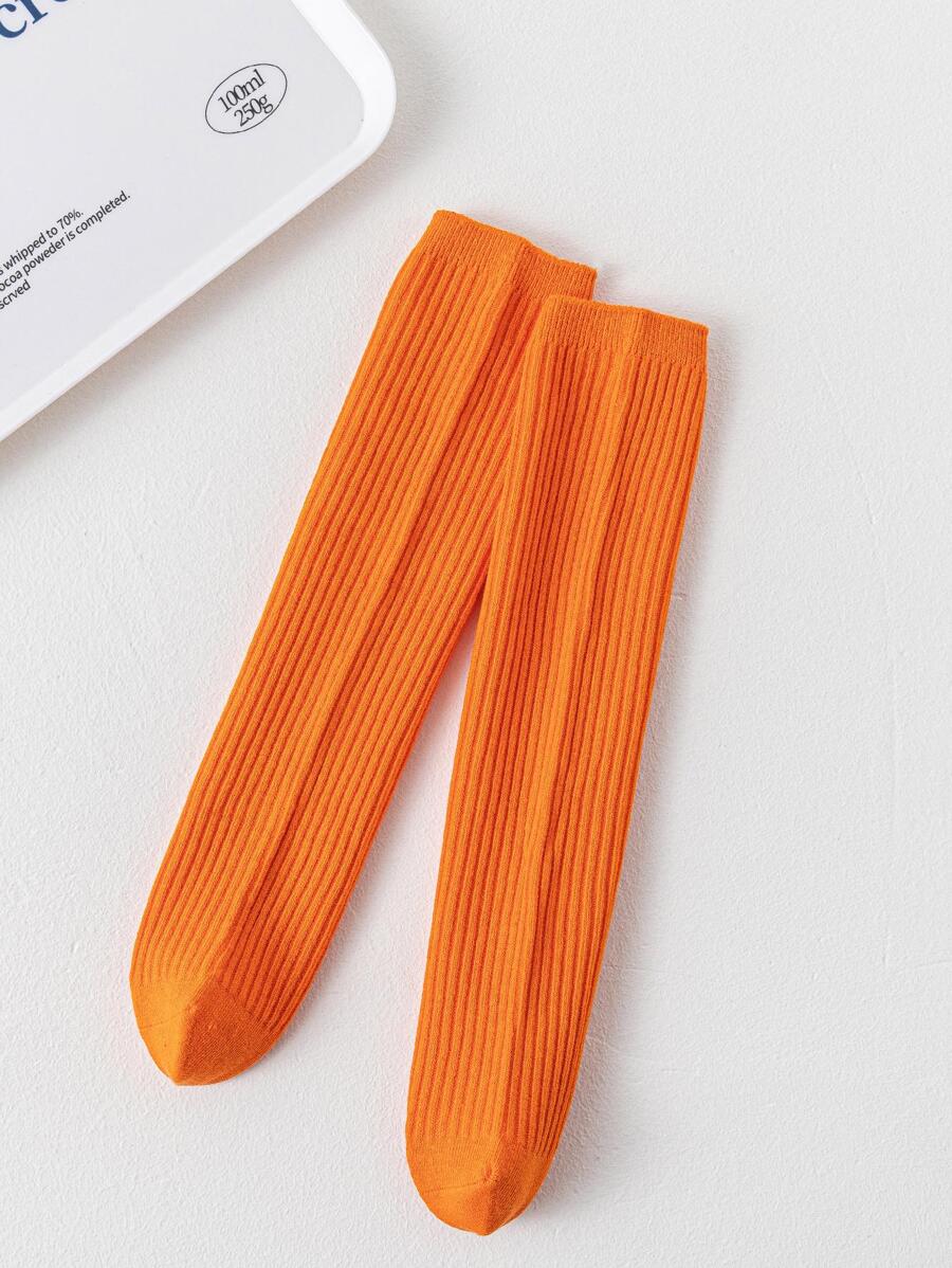 Calcetines naranja para niños - Naranja - Ver 1