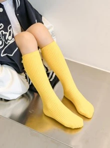 Calcetines naranja para niños - Naranja - Ver 3