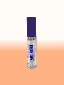 Máscara De Cílios Incolor Luisance Colorless Define Sem Modificar a Cor Dos Cílios Naturais Aplicador Em Formato Espiral e Cerdas Curtas - Roxo - Visão 2