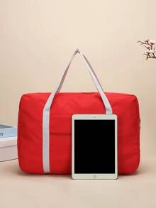 Bolsa de almacenaje de gran capacidad ropa - Rojo - Ver 2