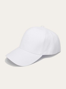 Gorra de béisbol para hombre de primavera/verano casual para uso diario - Blanco y Negro - Ver 3