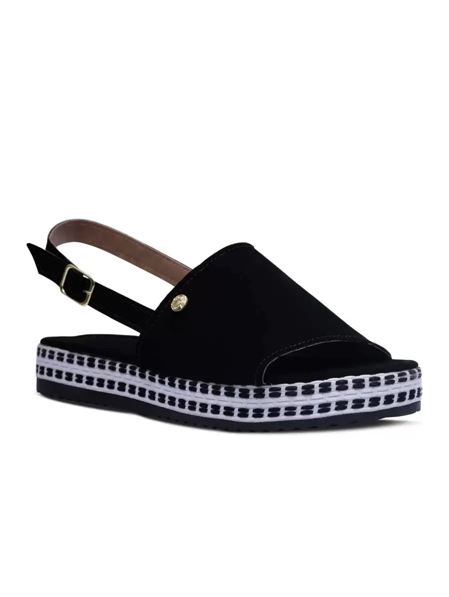 Takata Women Platforms & Wedge Sandals - 黑與白 - 查看 1