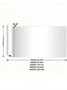 1pc Light Gray Marble Self Adhesive Kitchen Oil-Proof Sticker, Waterproof, High-Temperature Resistant, Suitable For Stove, Cabinets, And Tile Renovation,Stickers,Wall Decal, Vinyl Decal For Home Decorations,Spring Decoration Items Refresh Your Home,Rama Decoration Stickers Gifts Birthday Graduation - Light Grey - View 5