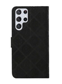 Compatible With Apple Compatible With Iphone 16 Floral Embossed Flip Phone Case,International Version, Not The Domestic Version, - Black - View 4