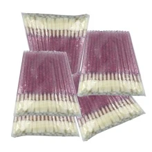 Chic & Fun Kit Hastes Flexíveis Cotonetes Batom Lash Extensão Cílios - 5x50un Roxo - Visão 3