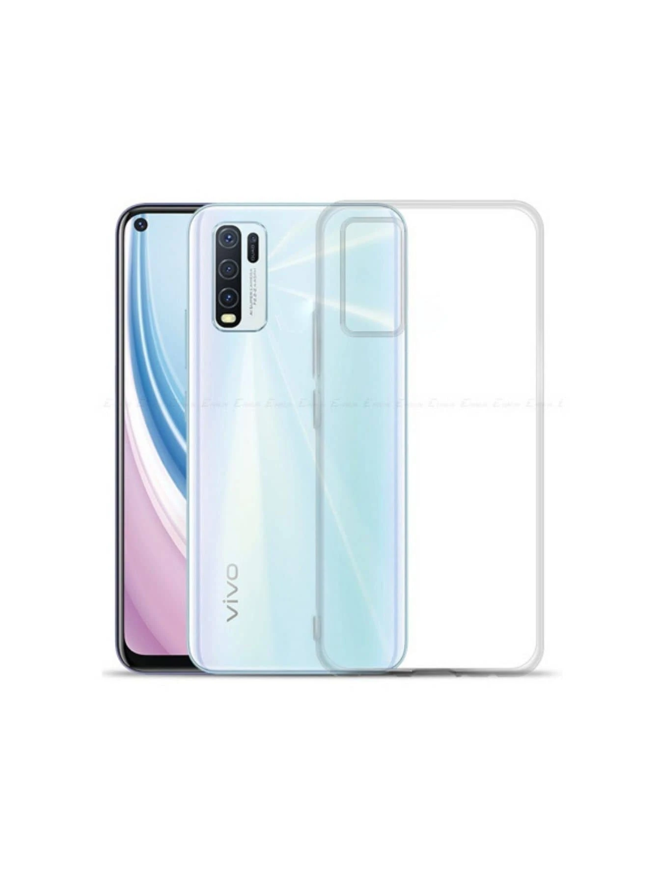 Molan Cano Soft Silicon Case For Vivo Y20 Y11s - Clear - View 1