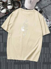 Men T-Shirts - 米色 - 查看 1