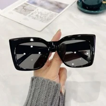 2 件套男女通用眼镜，时尚设计 - 棕色 - 查看 4