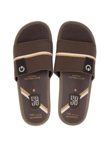 Men Flip Flops & Slides - Cà phê nâu - Xem 1