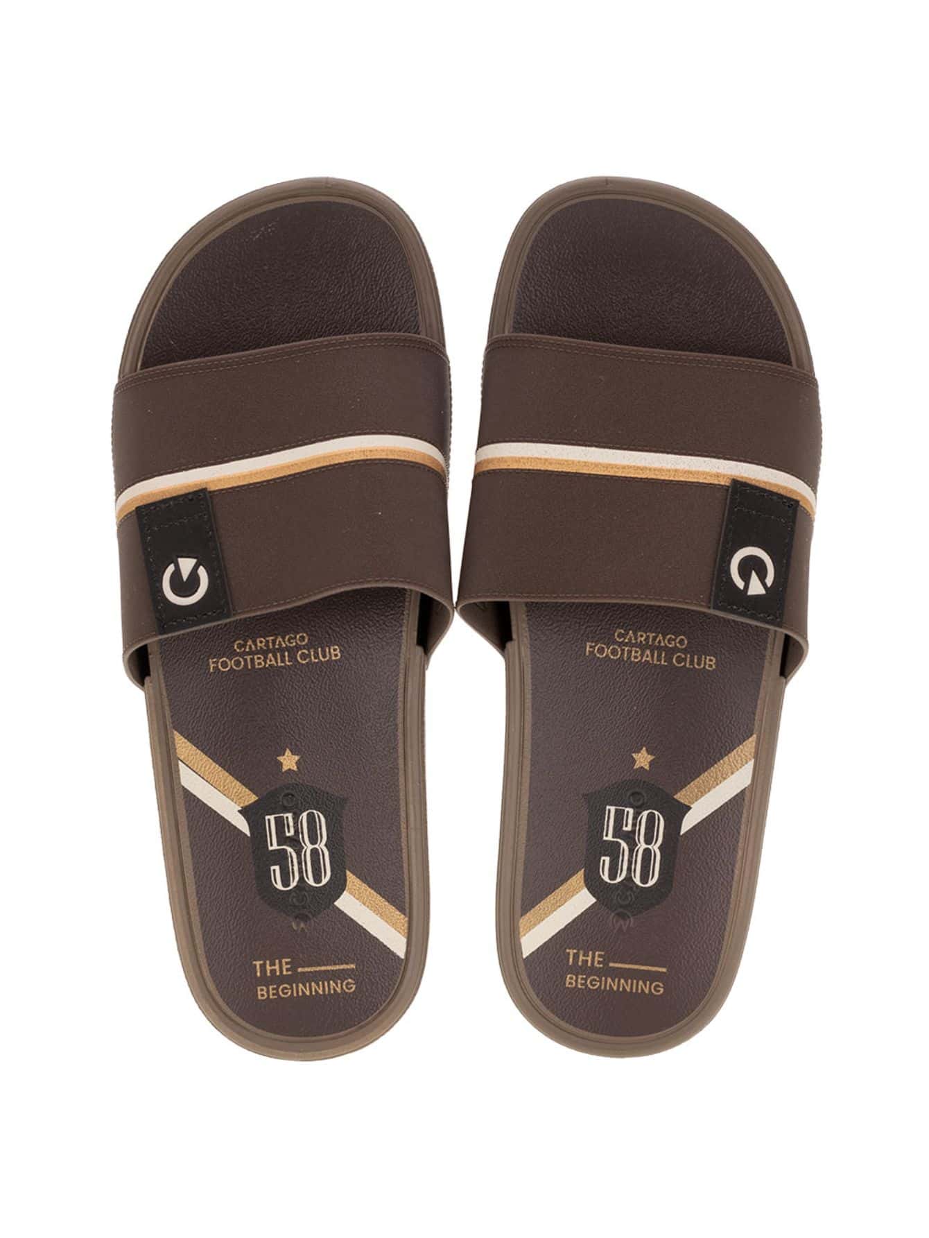Men Flip Flops & Slides - Cà phê nâu - Xem 1