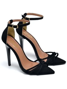 Women Heeled Sandals - màu đen - Xem 1
