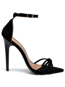 Women Heeled Sandals - màu đen - Xem 2