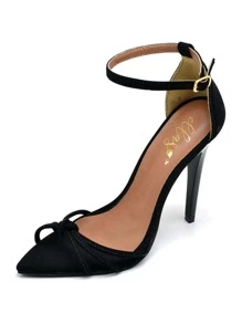 Women Heeled Sandals - màu đen - Xem 3