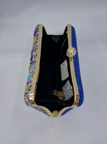 Women Clutches - 藍色 - 查看 2