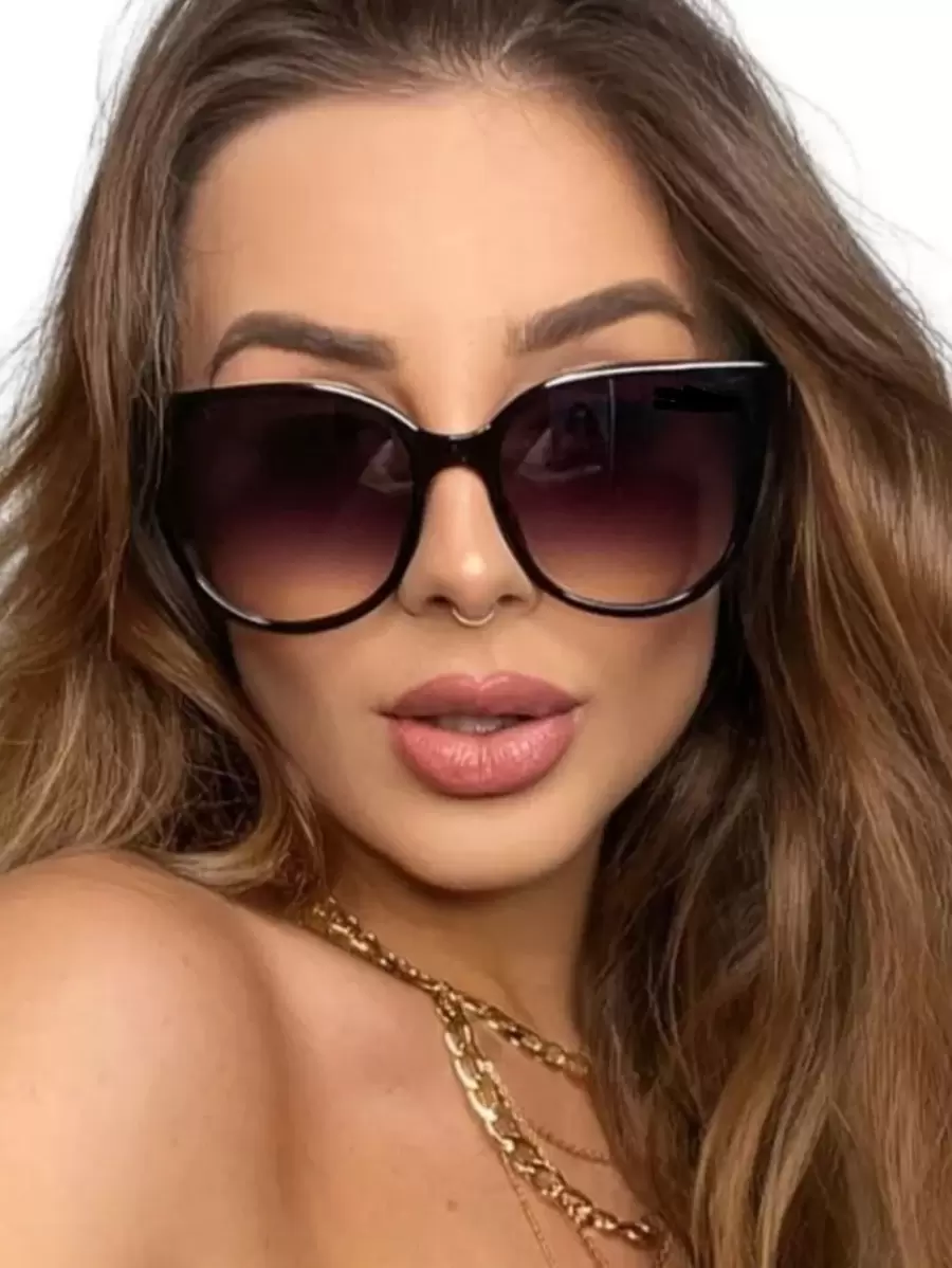 Women Sunglasses - màu đen - Xem 1