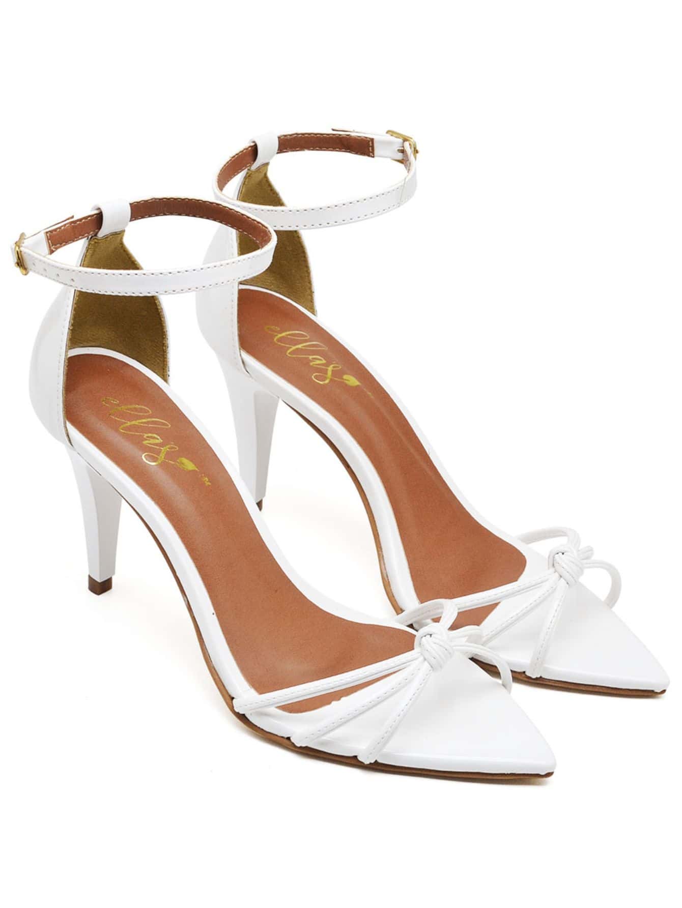 Women Heeled Sandals - trắng - Xem 1