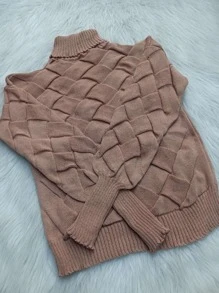 Women Sweaters - khaki - View 2