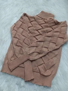 Women Sweaters - khaki - View 3