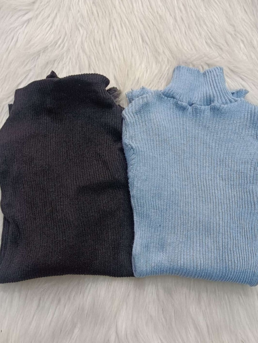 Women Sweaters - Màu xanh lam - Xem 1