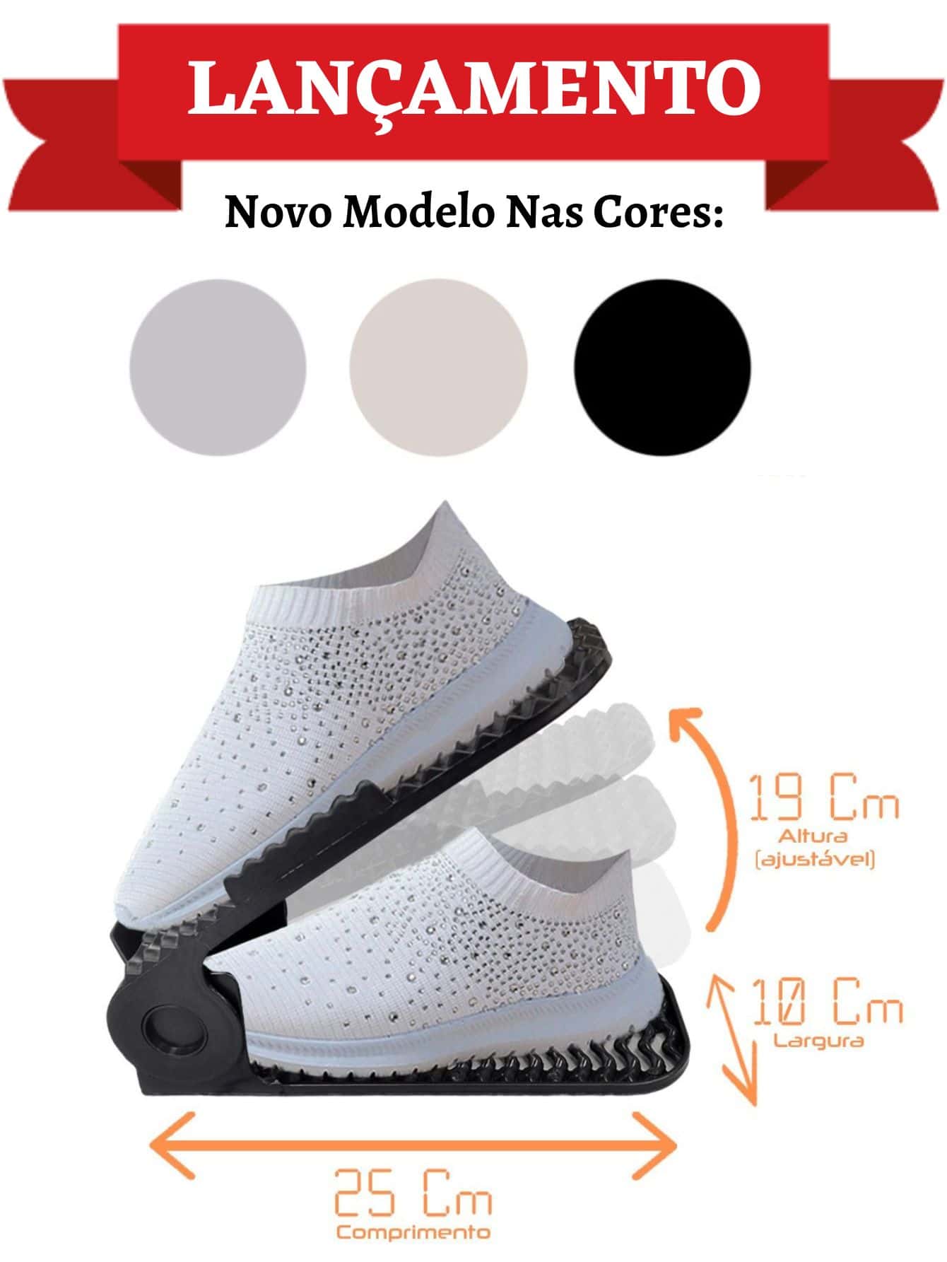 Shoe Organizers - màu đen - Xem 1