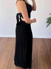 Women Two-piece Outfits - màu đen - Xem 2