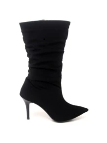 Women Fashion Boots - 黑色 - 查看 3