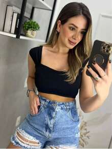 Women Tank Tops & Camis - màu đen - Xem 2
