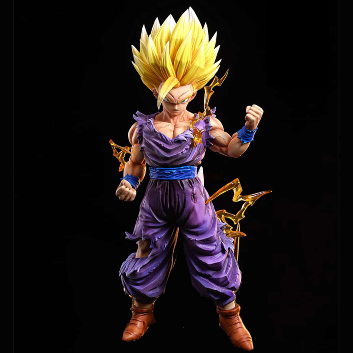 Figura de accion Gohan Super Sayajin 2 DBZ Saga de Cell - Multicolor - Ver 1
