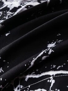 1入組現代風格柔軟舒適活性印花加厚拉絨枕套適用於成人單人床，多色 - 彩色 - 查看 6