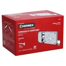 Surface-Mounted Left-Hand Lock, Easy Installation, Tetra Key CS-85i 43577 - Beige - View 5