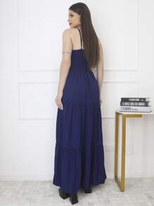 Women Dresses - Màu xanh hải quân - Xem 2