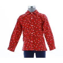 Blusa para Niña Roja 3516 Talla 1 a 13 Años - Rojo - Ver 2