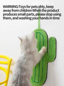 1pc Cactus Design Cat Scratcher - Green - View 5