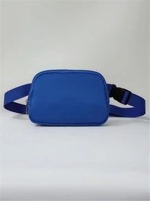 1 Pc Solid Color Waist Bag With Adjustable Strap, Waterproof OutdoorSport Crossbody Bag Chest Bag Waist Bag, Simple Durable CrossbodyBag,Fashionable Versatile Bag For Men And Women ,Versatile For Travel & Outdoor Activities