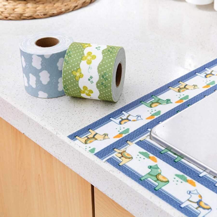 1 Miếng 280cm , Phòng bếp Phòng tắm Tự dính Hình dán Bồn rửa chén Phòng vệ sinh Cơ sở Không thấm nước Dán tường Góc Sợi dây Dải Dán tường - Nhiều màu - Xem 1