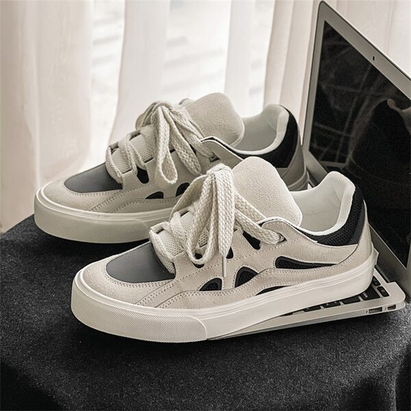Versatile Reflective Breathable Vulcanized Shoes, Casual Canvas Sneakers, Loafers