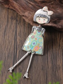 Broches de Mujer - Azul - Ver 1