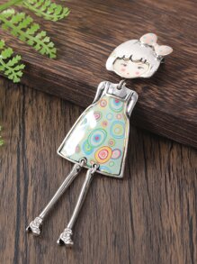 Broches de Mujer - Azul - Ver 4