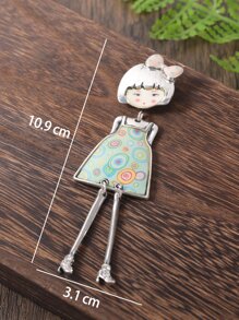 Broches de Mujer - Azul - Ver 2