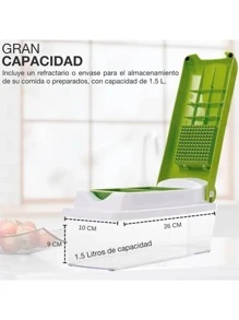 Set Cortador Multifuncional Para Verduras y frutas Cortador Rallador Para Verdura.