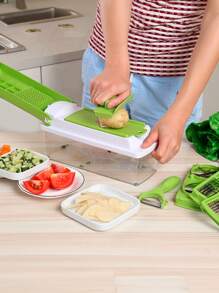 Set Cortador Multifuncional Para Verduras y frutas Cortador Rallador Para Verdura.