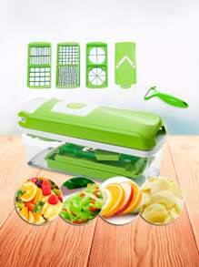 Set Cortador Multifuncional Para Verduras y frutas Cortador Rallador Para Verdura.