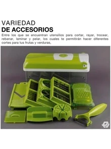 Set Cortador Multifuncional Para Verduras y frutas Cortador Rallador Para Verdura.