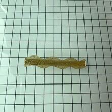 Korean Style Transparent Wave Shaped Alligator Hair Clip For Bangs