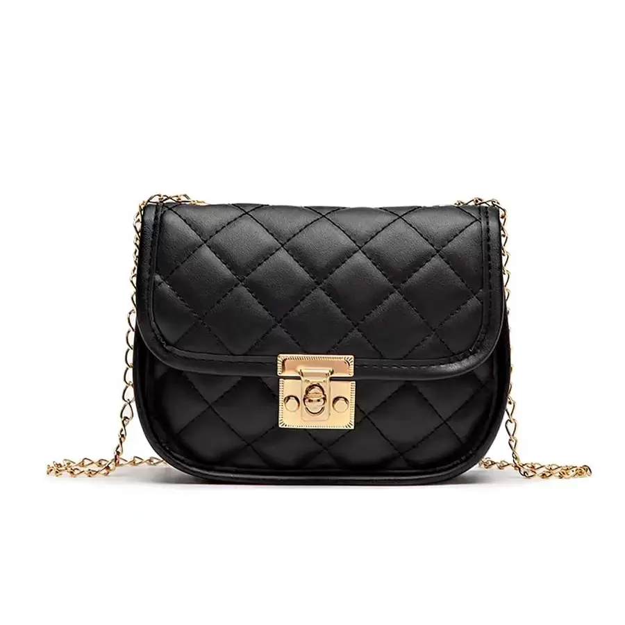 Mini Fashionable Saddle Bag With Stitch Detail And Flap Cover, Crossbody Shoulder Bag